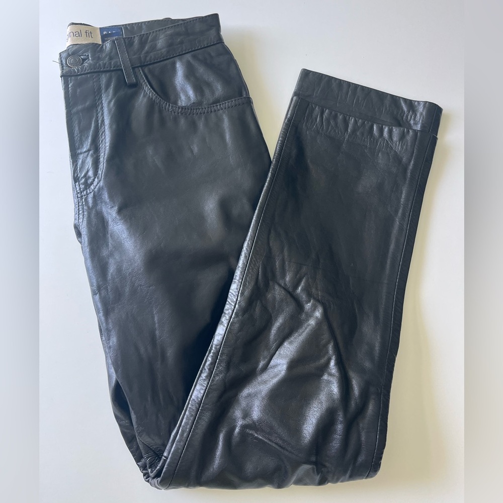 Genuine Leather Pant